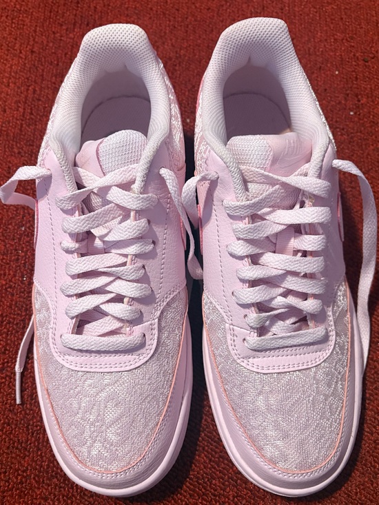Nike Shoes - Nike Court Vision Low Pink Foam
Lace Sneakers